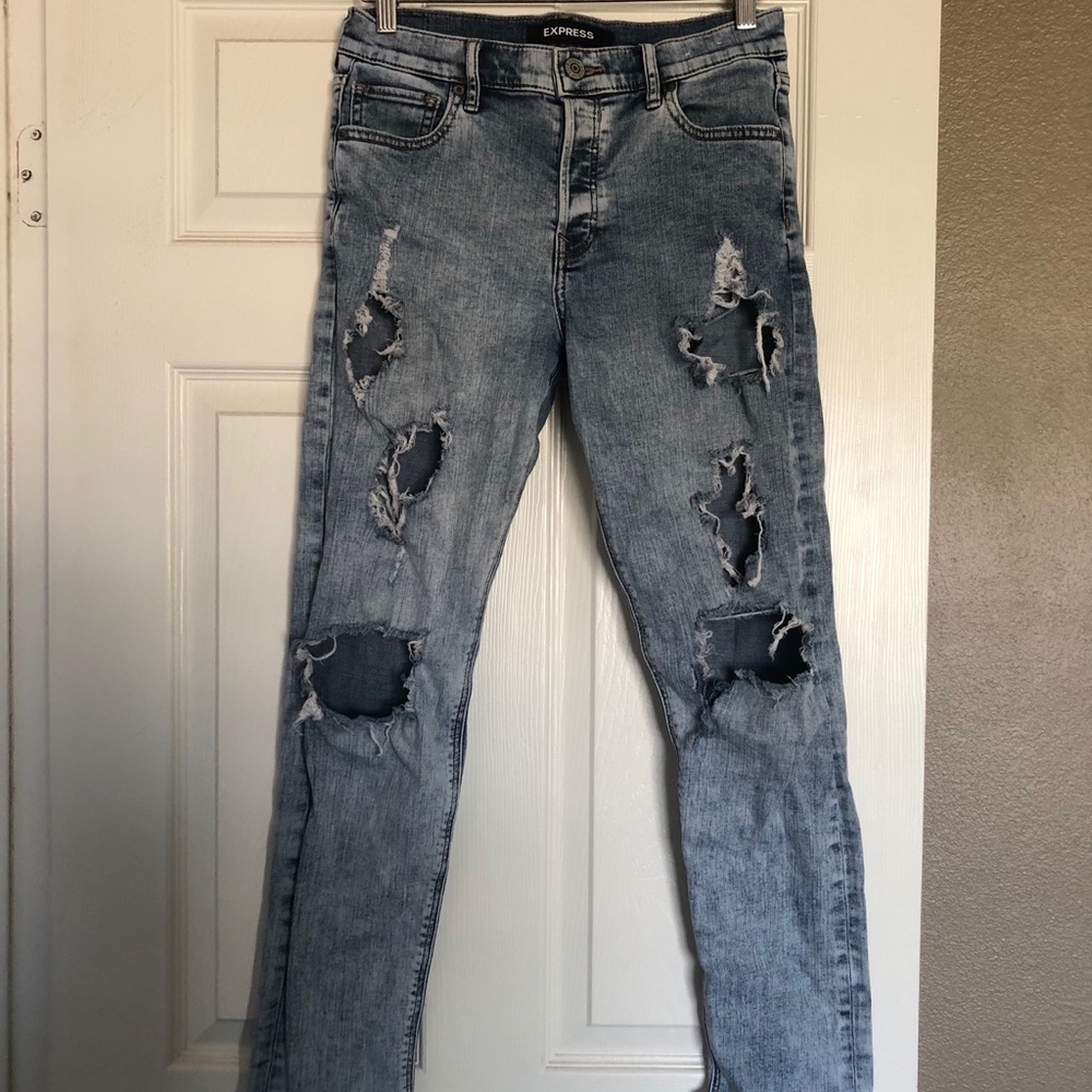 Express High Rise Jeans
